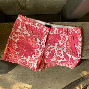 J Crew floral shorts